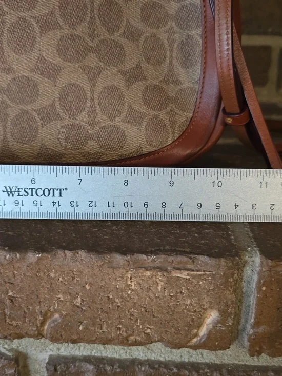 COACH Sutton Crossbody in Signature Canvas TAN - Picture 9 of 11